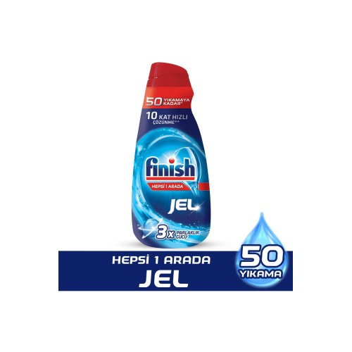 Finish Bulaşık Makinesi Deterjanı Hepsi 1 Arada Jel Konsantre 1000 ml