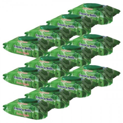 Freshn Soft Islak Havlu Elmalı 90 lı x 12 Adet