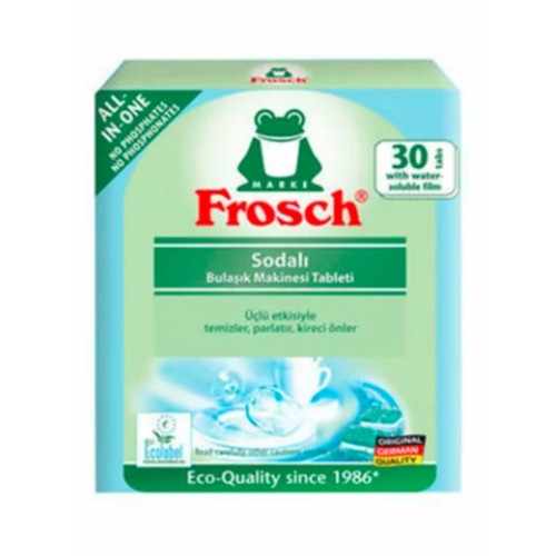Frosch Sodalı Bulaşık Makinesi Tableti Fosfatsız 30 Tablet 