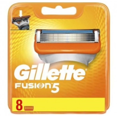 Gillette Fusion Yedek Başlık 8 li