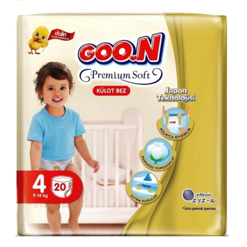 Goon Premium Soft Külot Bez 4 Beden 20 li