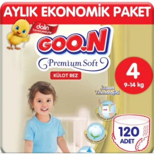 Goon Premium Soft Külot Bez 4 Beden 20 li x 6 Adet