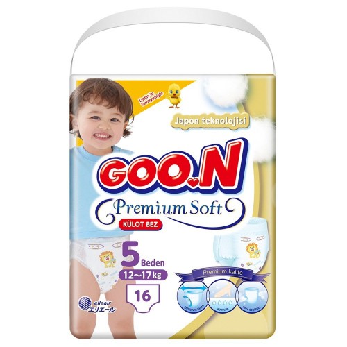 Goon Premium Soft Külot Bez 5 Beden 15 li