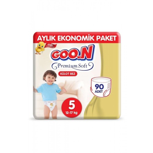 Goon Premium Soft Külot Bez 5 Beden 15 li x 6 Adet