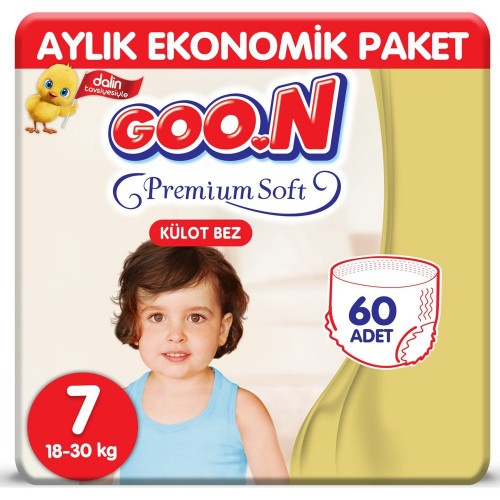 Goon Premium Soft Külot Bez 7 Beden 10 lu x 6 Adet