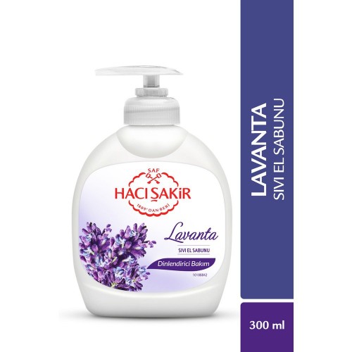 Hacı Şakir Dinlendirici Bakım Lavanta Sıvı El Sabunu 300 ml