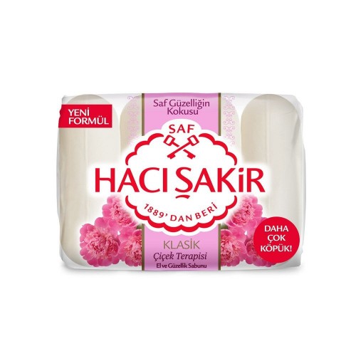 Hacı Şakir Klasik Elegan Güzellik sabunu 4x70 gr