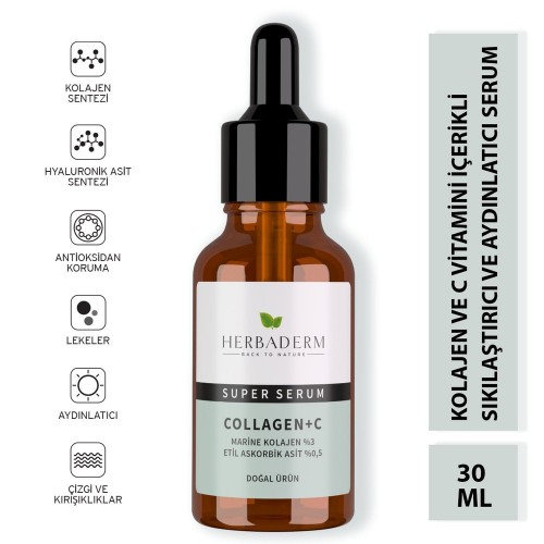 Herbaderm Superserum Collagen + Vitamin C 30 ml