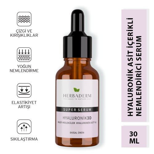 Herbaderm Superserum Hyaluronik 3D 30 ml