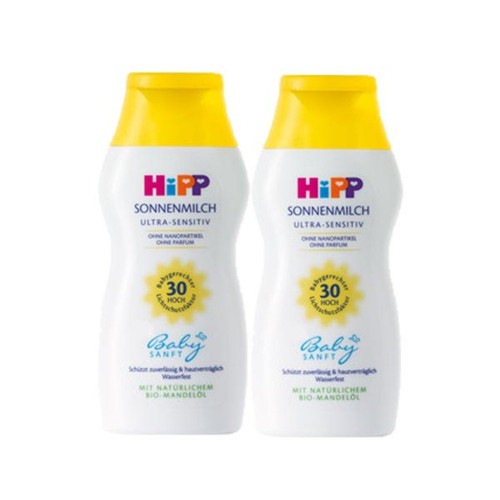 Hipp Babysanft 30+ Güneş Sütü 200 ml x 2 Adet