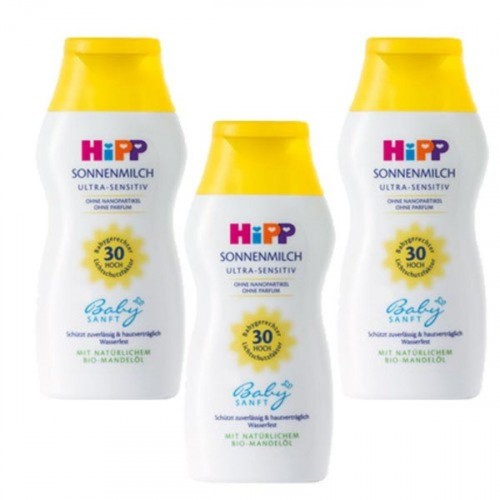 Hipp Babysanft 30+ Güneş Sütü 200 ml x 3 Adet