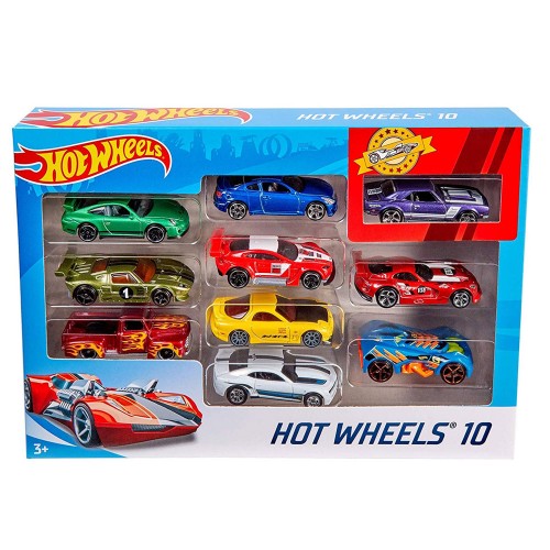 Hot Wheels 10 lu Araba Seti 54886