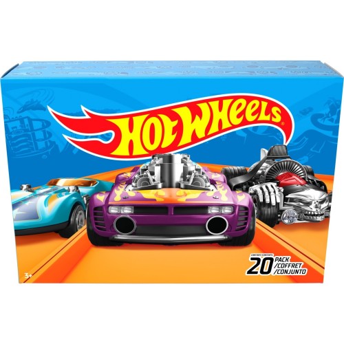 Hot Wheels 20 li 1:64 Ölçekli Araba Seti - DXY59