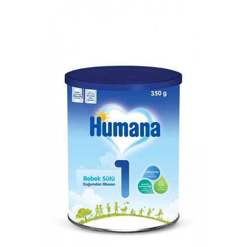 Humana 1 Bebek Maması Metal Kutu 350 Gr