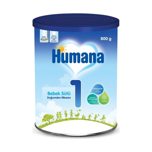 Humana 1 Bebek Maması Metal Kutu 800 gr