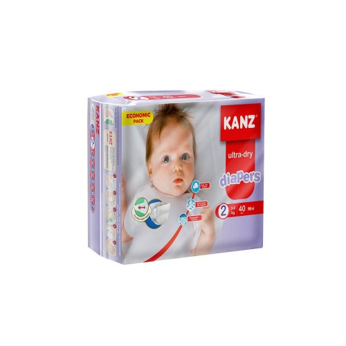 Kanz Bebek Bezi Ekonomik Paket Mini 2 No 40 lı