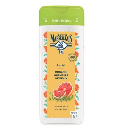 Le Petit Marseillais Organik Greyfurt ve Kekik Duş Jeli 400 ml