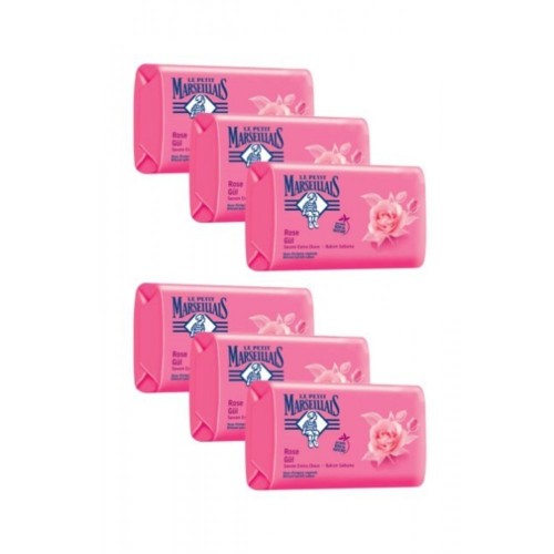 Le Petit Marseillais Rose Gül Sabun 125 gr x 6 Adet