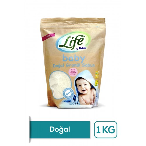 Life By Fakir Doğal Bebek Granül Toz Sabun 1 kg
