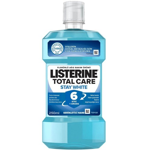 Listerine Ağız Bakım Suyu Stay White 250 ml