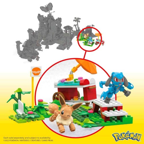 MEGA Pokemon Adventure Builder Piknik Yapı Seti HDL80 MEGA Pokemon Adventure Builder Piknik Yapı Seti HDL80