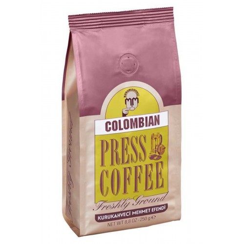 Mehmet Efendi Colombian Press Filtre Kahve 250 gr