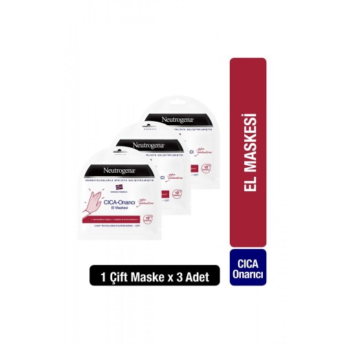 Neutrogena Cica Onarıcı El Maskesi x 3 Adet