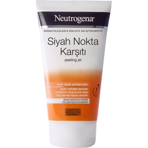 Neutrogena Siyah Nokta Karşıtı Peeling Jel 150 ml