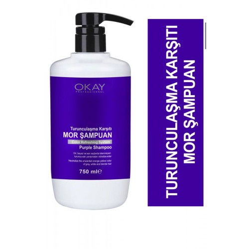 Okay Professional Mor Şampuan 750 ml