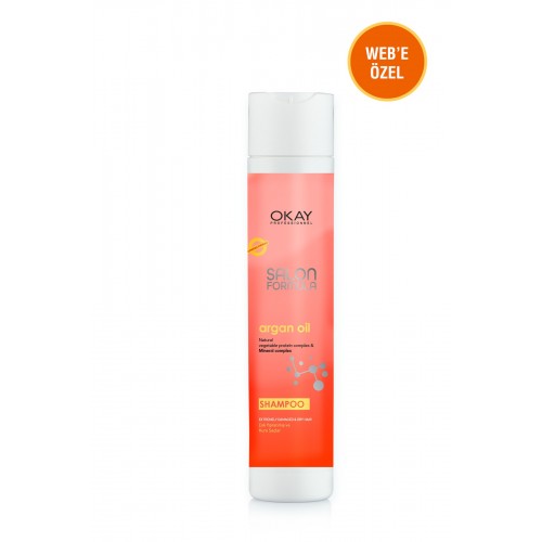 Okay Salon Formula Argan Oil Şampuan 300 ml