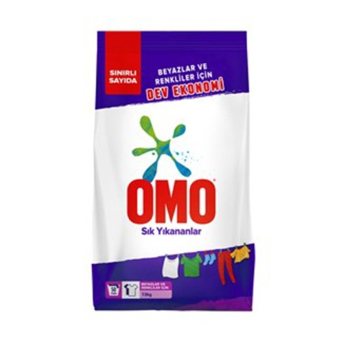 Omo Matik Sık Yıkananlar Toz Deterjan 5 Kg