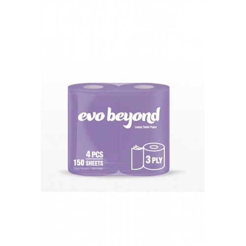 Only Evo Beyond Lila Tuvalet Kağıdı Rulo 4 lü
