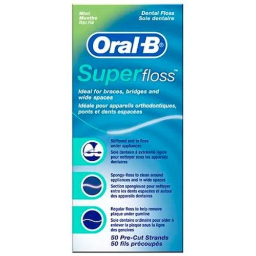 Oral-B Diş İpi Super Floss 50 Adet