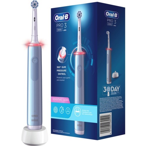Oral-B Pro 3 3000 Sensitive Clean Blue Şarjlı Diş Fırçası