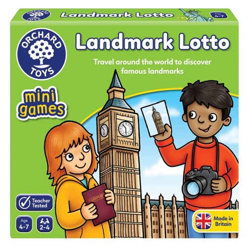 Orchard Toys Landmark Lotto 4 - 7 Yaş