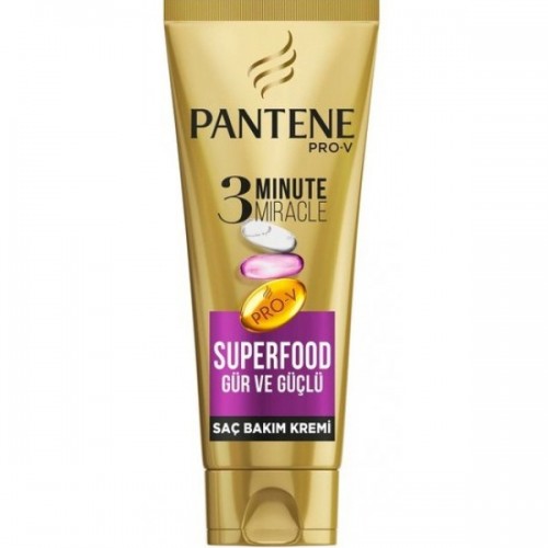 Pantene 3 Minute Miracle Superfood Saç Bakım Kremi 200 ml