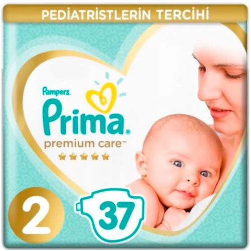 Prima Bebek Bezi Premium Care 2 Beden 37 Adet