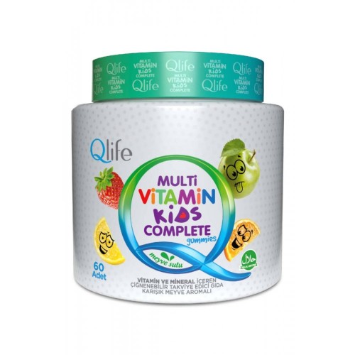 Qlife Multivitamin Kids Complete Gummies 60 Adet
