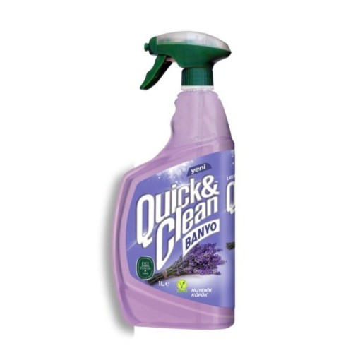 Quıck & Clean Çok Amaçlı Yüzey Temizleyici Lavanta Yağlı 1 lt