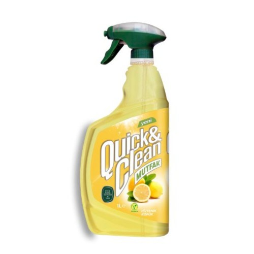 Quıck & Clean Çok Amaçlı Yüzey Temizleyici Limon Yağlı 1 lt