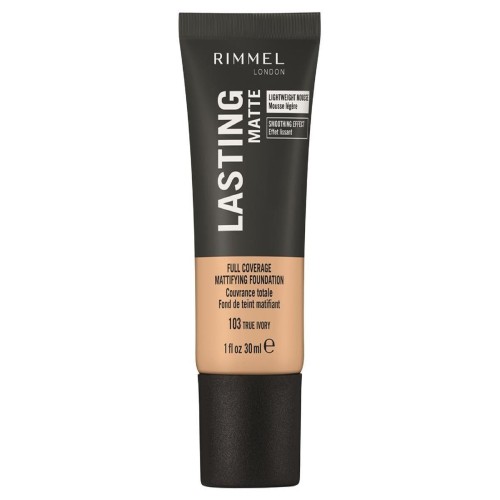 Rimmel London Lasting Matte Foundation 103 True Ivory 30 ml
