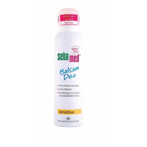 Sebamed Balsam Deodorant Aerosol Sensitive 150 ml x 3 Adet