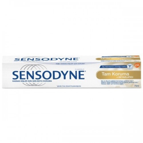 Sensodyne Tam Koruma ve Beyazlatıcı 75 ml