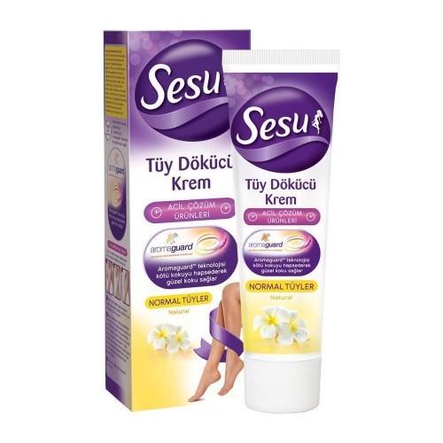 Sesu Tüy Dökücü Krem Normal Tüyler 100 ml