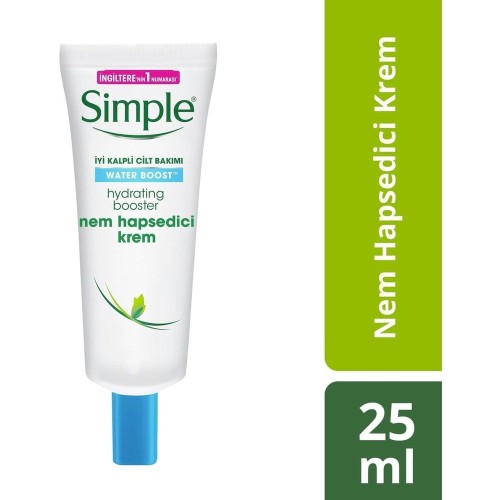 Simple Water Boost Nem Hapsedici Krem 25 ml