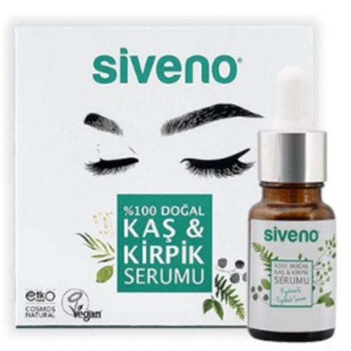 Siveno %100 Doğal Kaş & Kirpik Serumu 10 ml