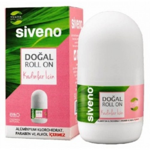 Siveno Doğal Roll-On Kadınlar İçin 50 ml