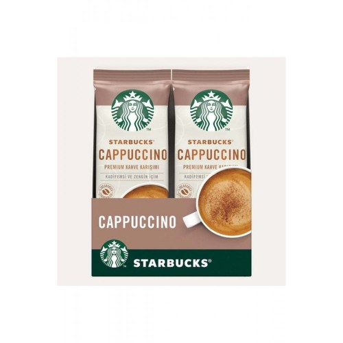 Starbucks Cappuccino Granül Kahve 14 gr x 10 Adet