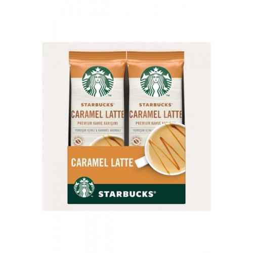 Starbucks Caramel Latte Granül Kahve 21,5 gr x 10 Adet