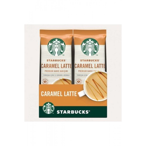 Starbucks Caramel Latte Granül Kahve 21,5 gr x 10 Adet